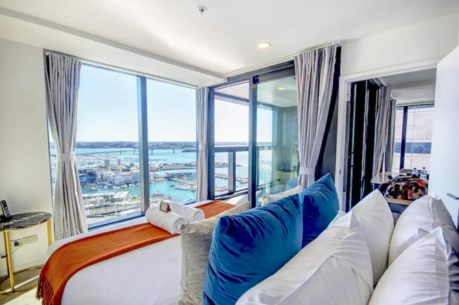 오클랜드 Magnificent Skytower, Sea, Habour View In Cbd 아파트 외부 사진