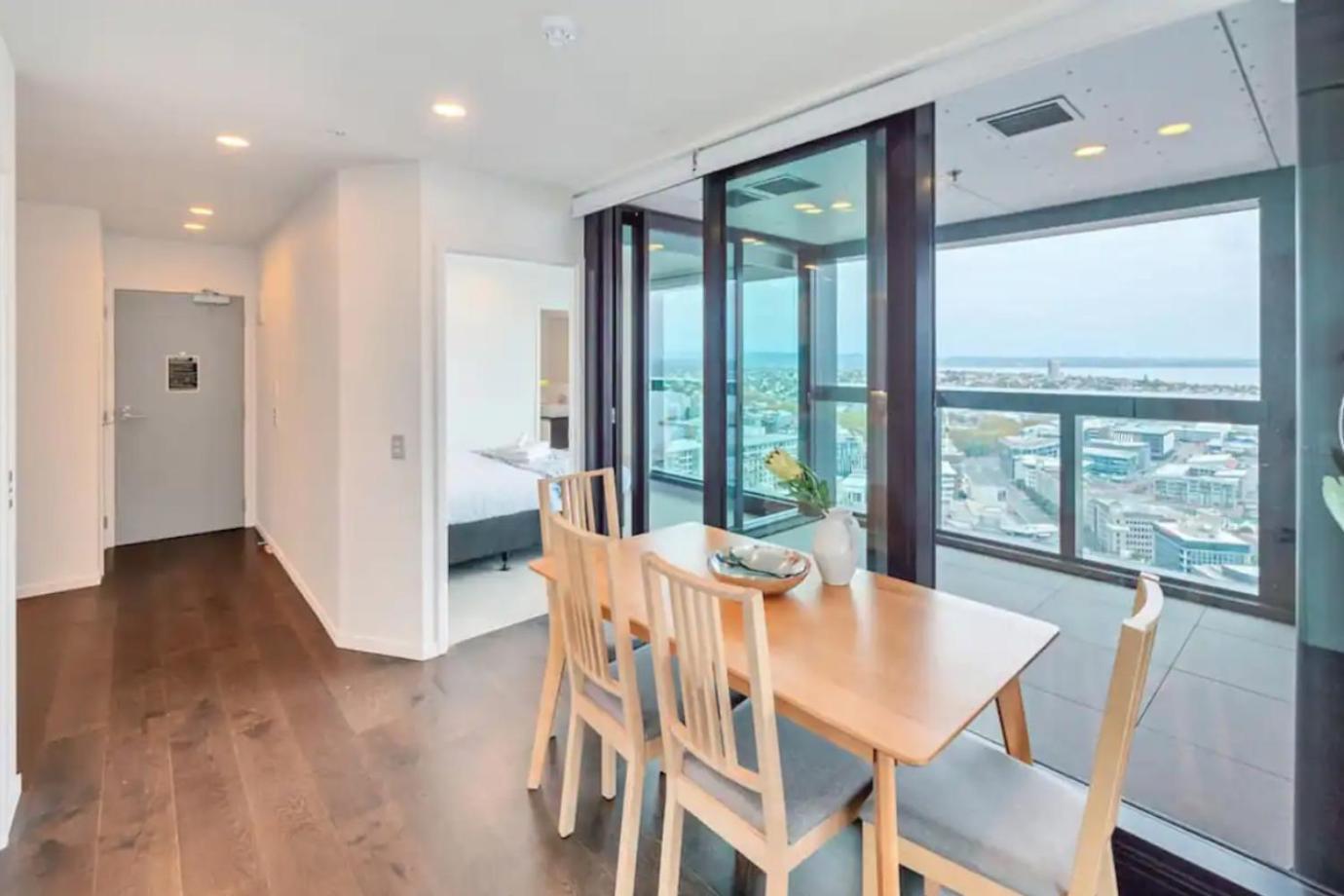 오클랜드 Magnificent Skytower, Sea, Habour View In Cbd 아파트 외부 사진