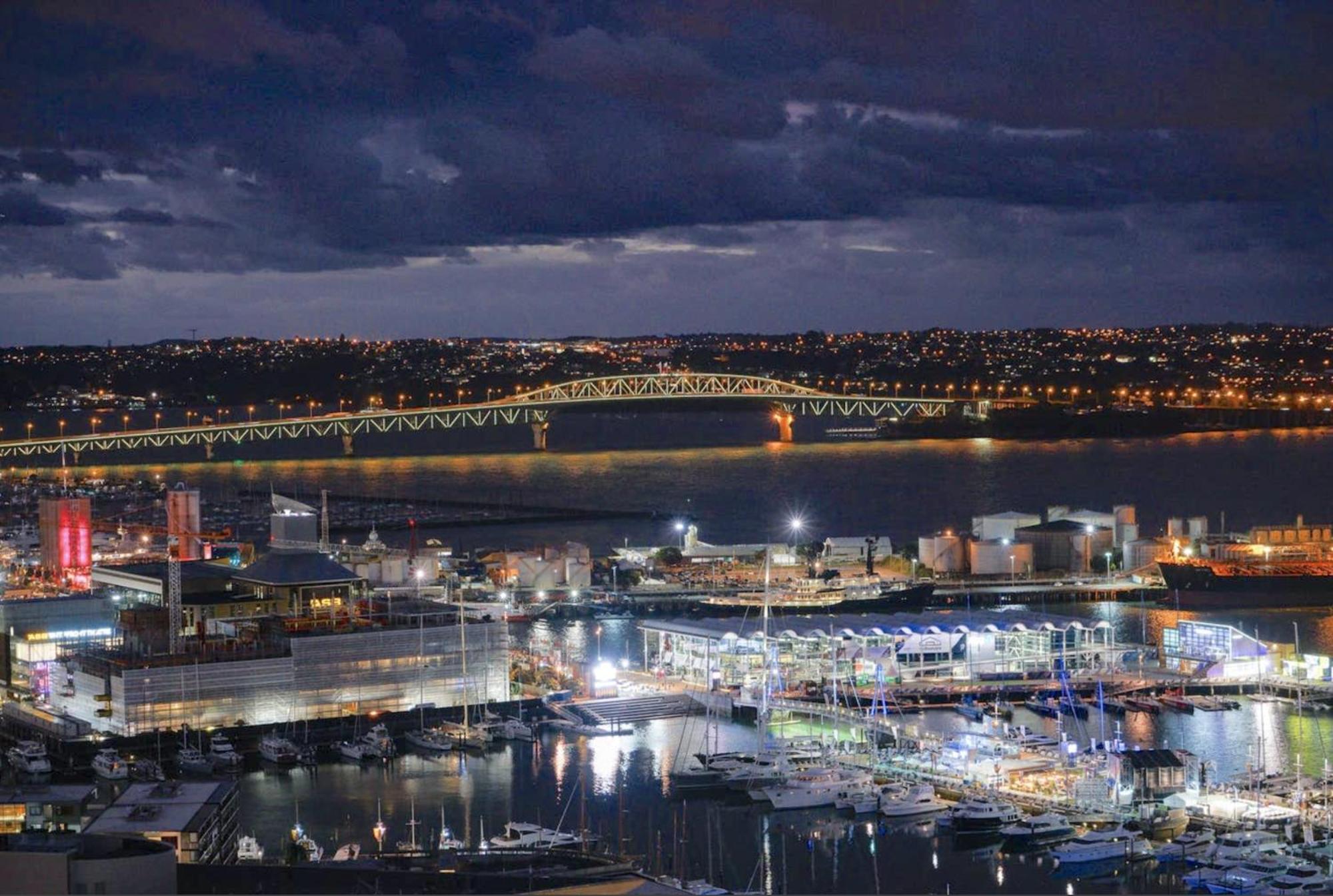 오클랜드 Magnificent Skytower, Sea, Habour View In Cbd 아파트 외부 사진